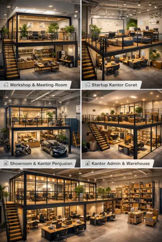 Mezzanine Ruang Kantor di Cikupa