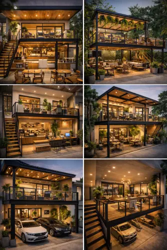 Mezannine Cafe Modern di Cikupa