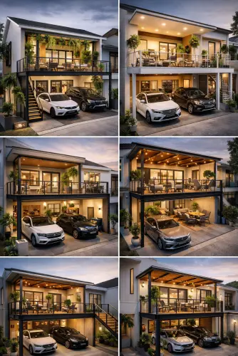 Mezannine Teras Rumah Keren di Cikupa